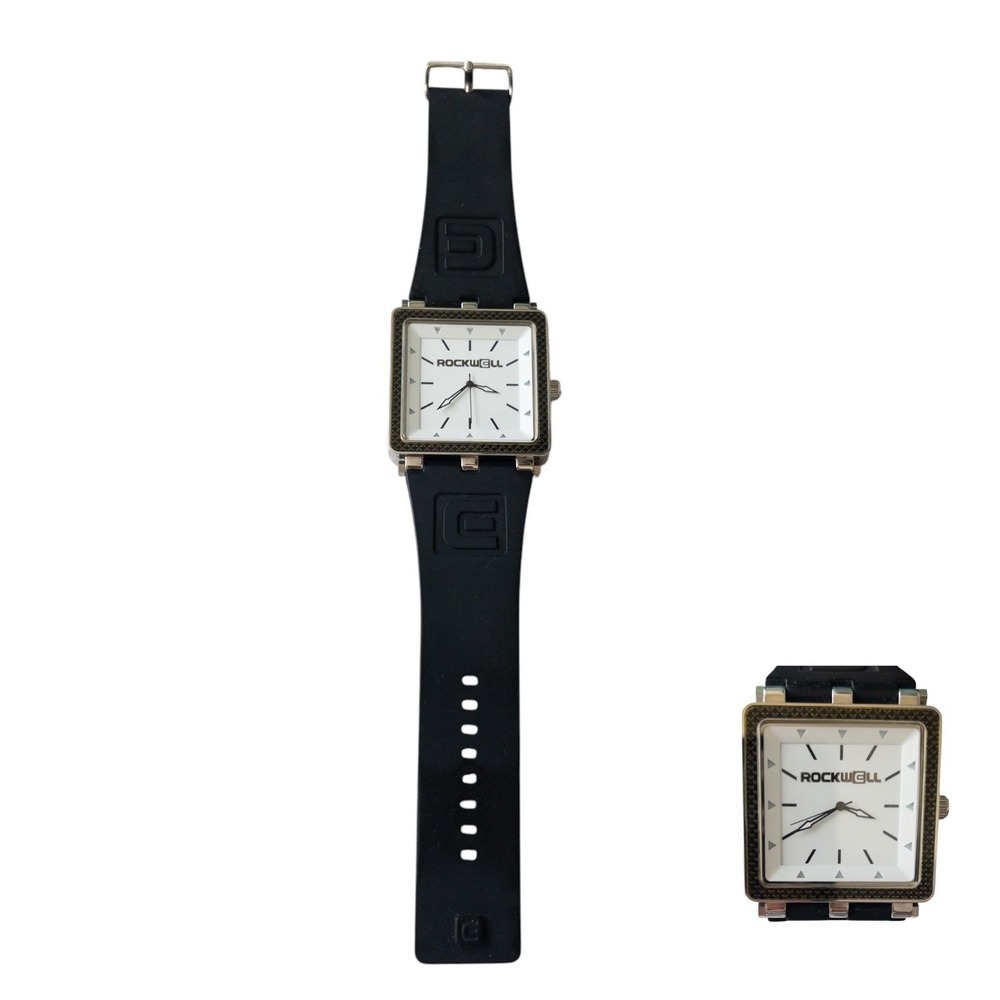 Rockwell Time Wrist Watch The CF Carbon Fiber 46mm Mens Timepiece 10ATM‎